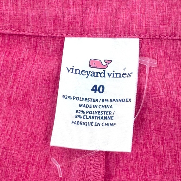 Vineyard Vines Men's Coral Hybrid Swim suit / Board Shorts - Picture 6 of 10